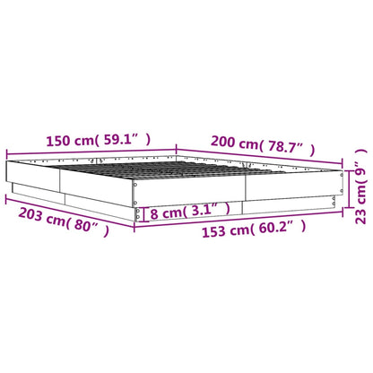 Giroletto Bianco 150x200 cm in Legno Multistrato | homemem39
