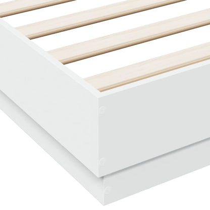 Giroletto Bianco 135x190 cm in Legno Multistrato | homemem39