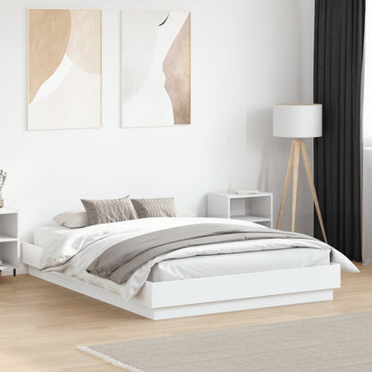Giroletto Bianco 135x190 cm in Legno Multistrato | homemem39