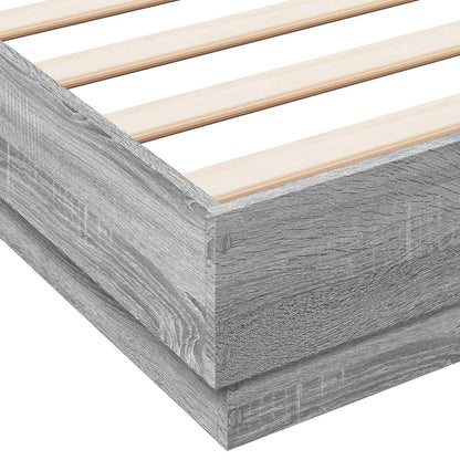 Giroletto Grigio Sonoma 120x190 cm in Legno Multistrato | homemem39
