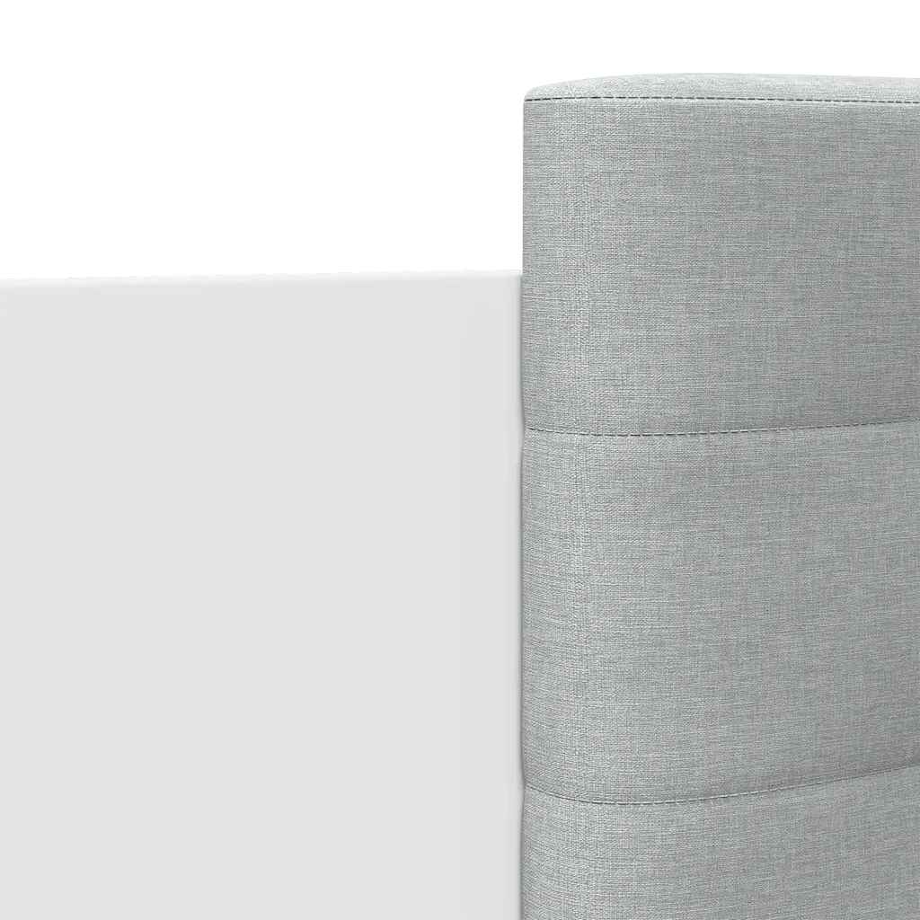 Giroletto con Testiera Bianco 160x200 cm in Legno Multistrato | homemem39