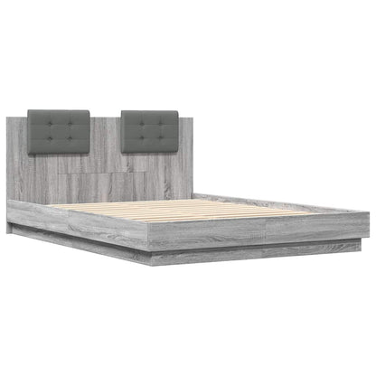 Giroletto Testiera Grigio Sonoma 140x200 cm Legno Multistrato | homemem39