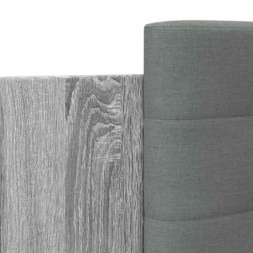 Giroletto Testiera Grigio Sonoma 140x200 cm Legno Multistrato | homemem39