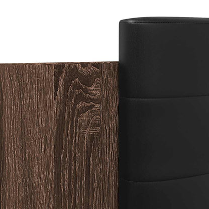 Giroletto Testiera Rovere Marrone 120x190 cm Legno Multistrato | homemem39