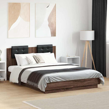 Giroletto Testiera Rovere Marrone 120x190 cm Legno Multistrato | homemem39