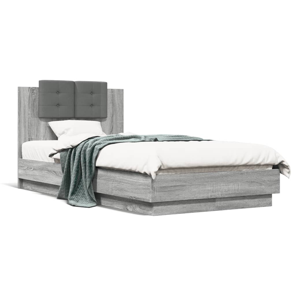 Giroletto senza Materasso Rovere Sonoma 90x190 cm | homemem39