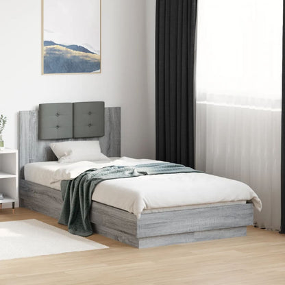 Giroletto senza Materasso Rovere Sonoma 90x190 cm | homemem39