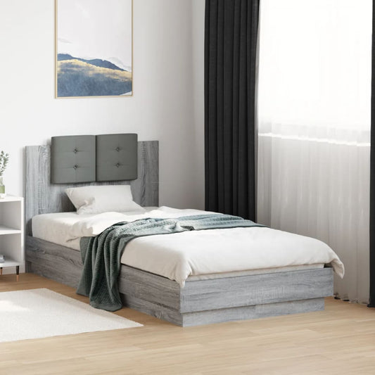 Giroletto senza Materasso Rovere Sonoma 90x190 cm | homemem39