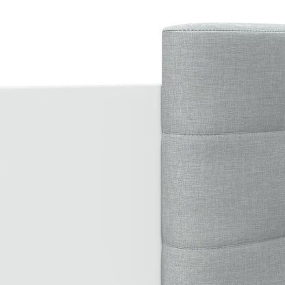 Giroletto con Testiera e LED Bianco 160x200 cm | homemem39