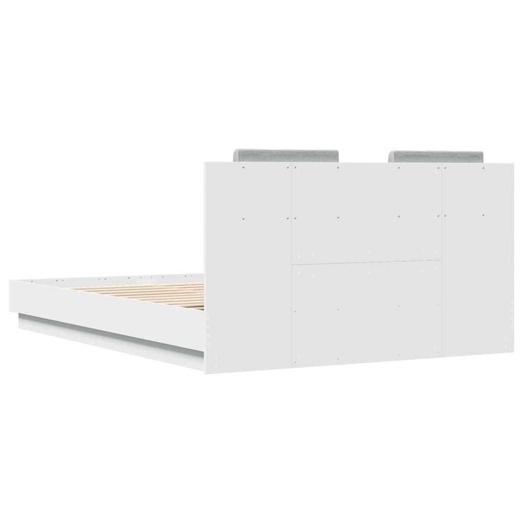 Giroletto con LED senza Materasso Bianco 120x200 cm | homemem39