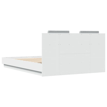 Giroletto con LED senza Materasso Bianco 120x200 cm | homemem39