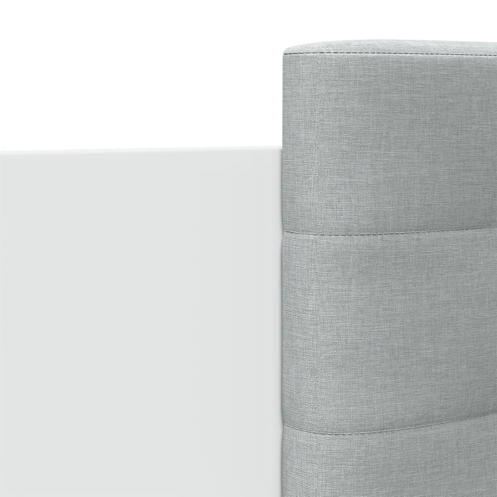 Giroletto con Testiera e LED Bianco 100x200 cm | homemem39