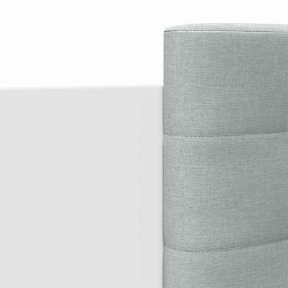 Giroletto con Testiera e LED Bianco 75x190 cm | homemem39