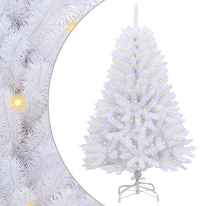 Albero di Natale artificiale Bianco 150 cm PVC e Metallo | homemem39