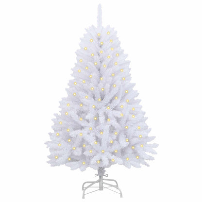 Albero di Natale artificiale Bianco 150 cm PVC e Metallo | homemem39