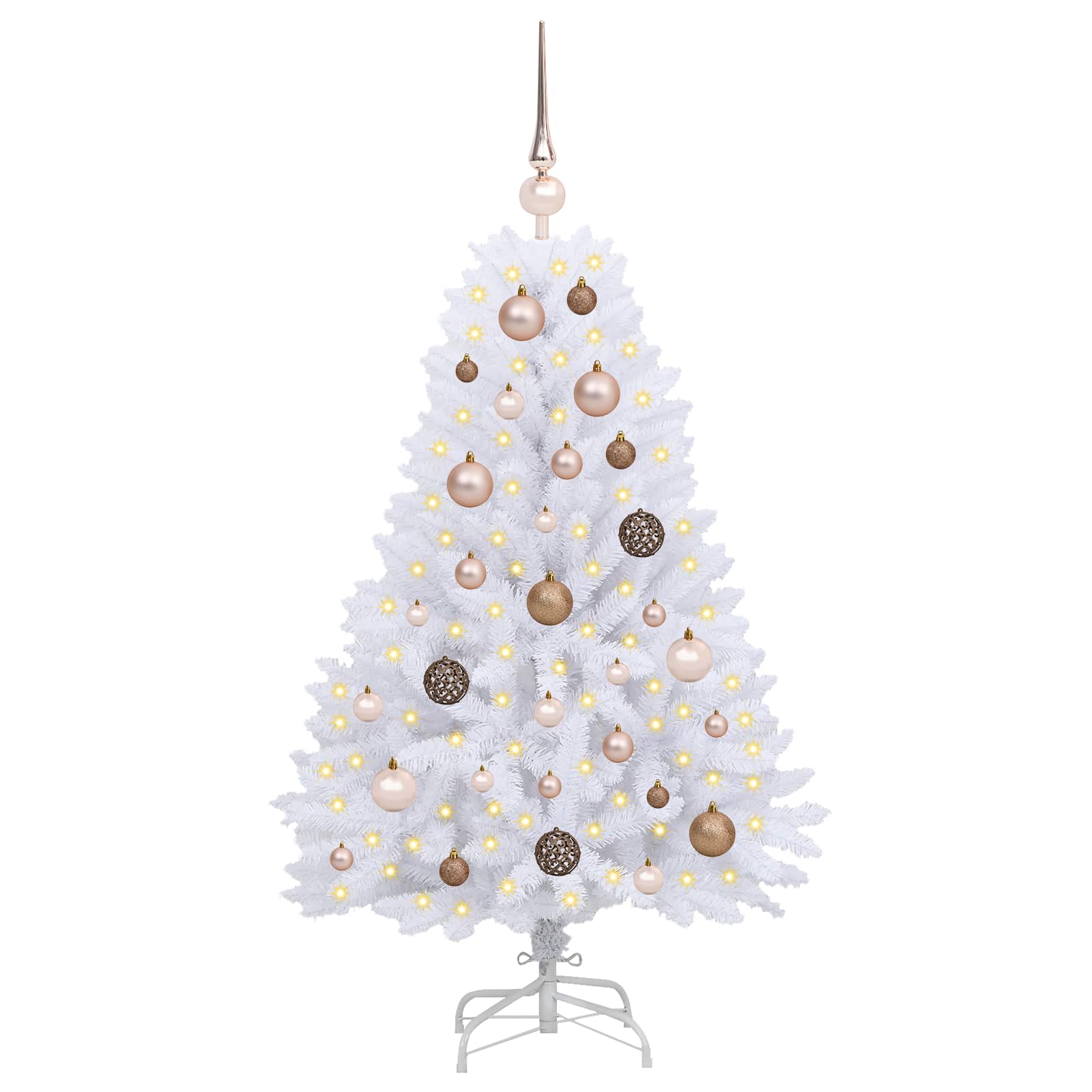Albero di Natale artificiale Bianco 68 x 68 x 120 cm | homemem39