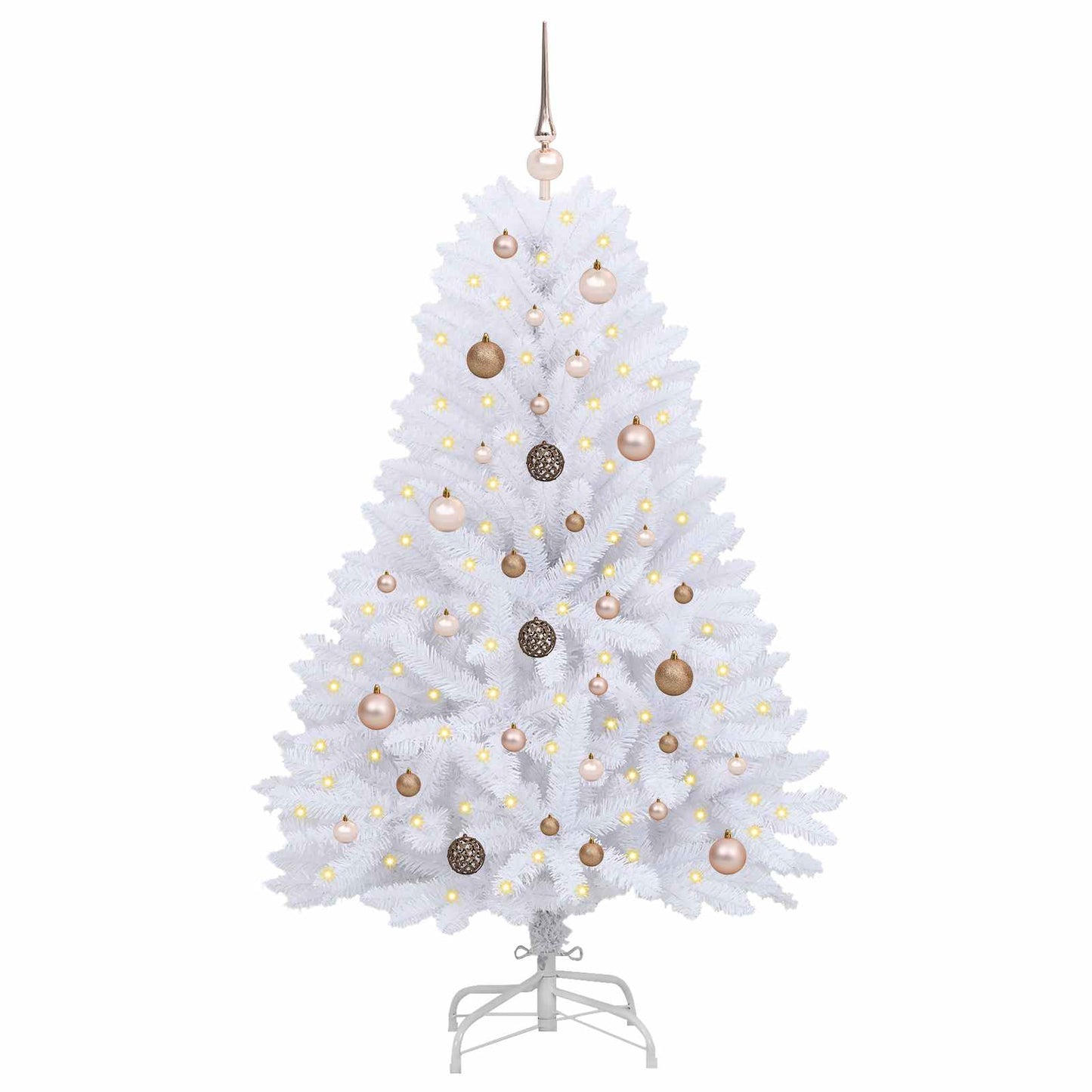 Albero di Natale artificiale Bianco 80 x 80 x 150 cm | homemem39