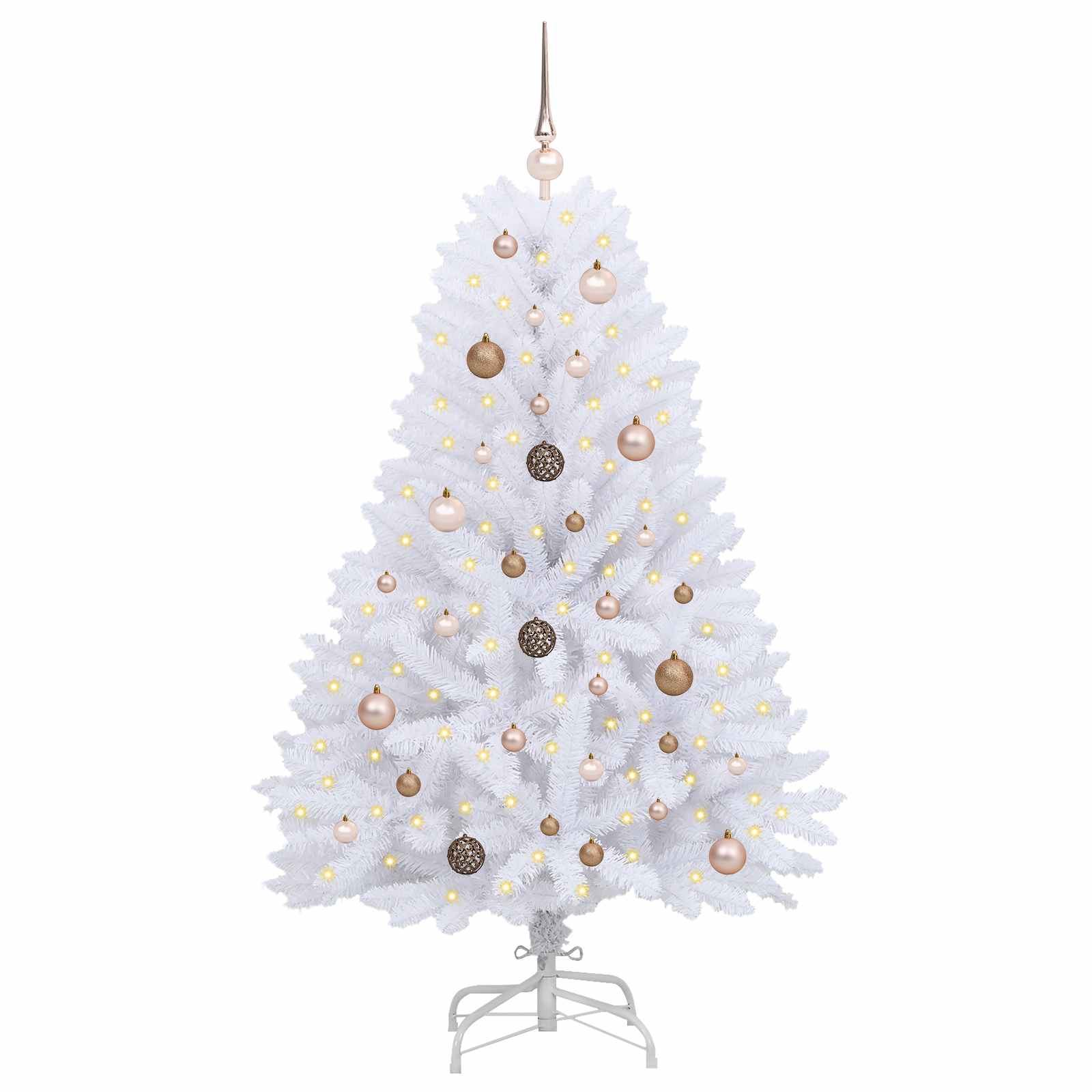 Albero di Natale artificiale Bianco 80 x 80 x 150 cm | homemem39