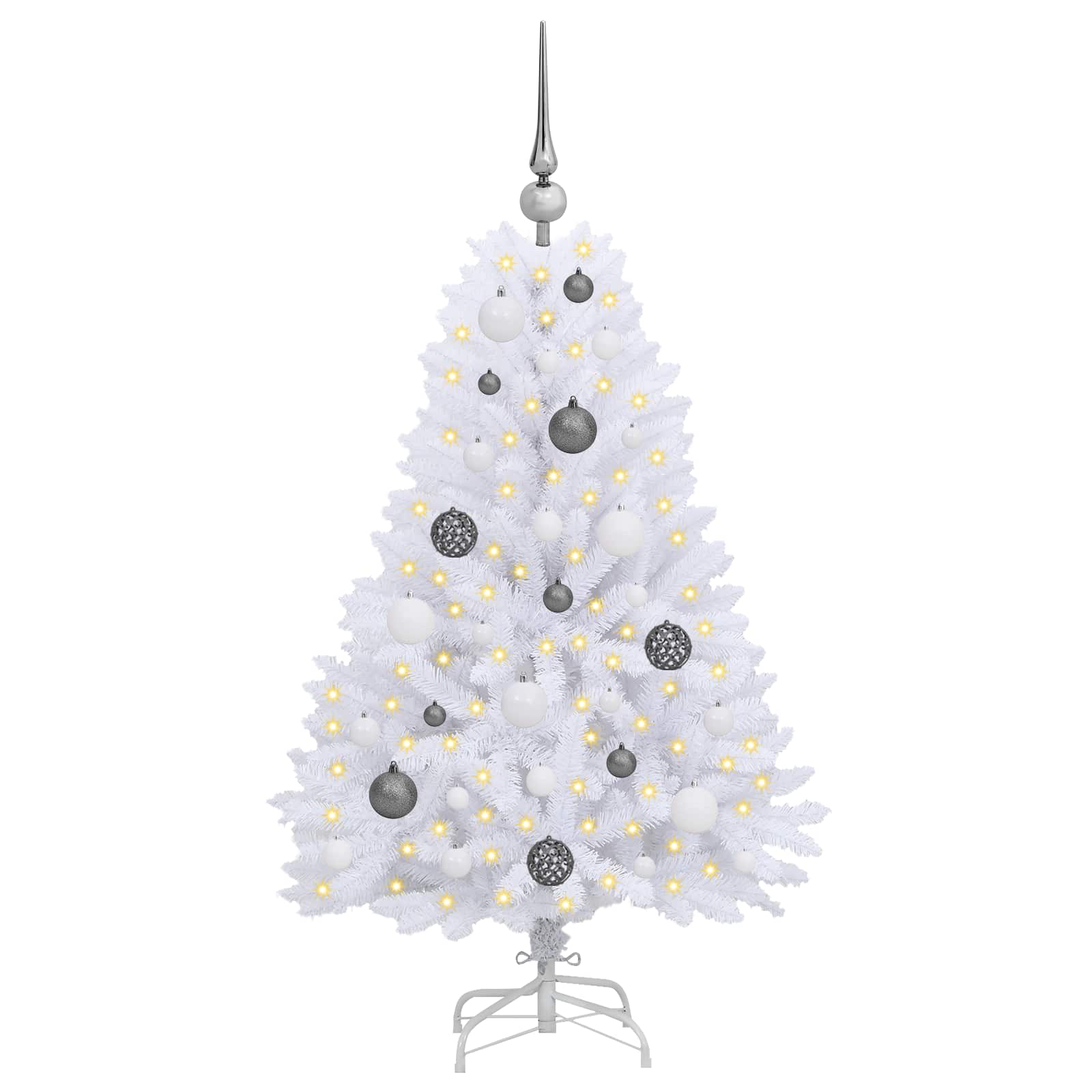 Albero di Natale artificiale Bianco 68 x 68 x 120 cm | homemem39
