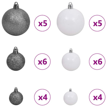 Albero di Natale artificiale Bianco 68 x 68 x 120 cm | homemem39