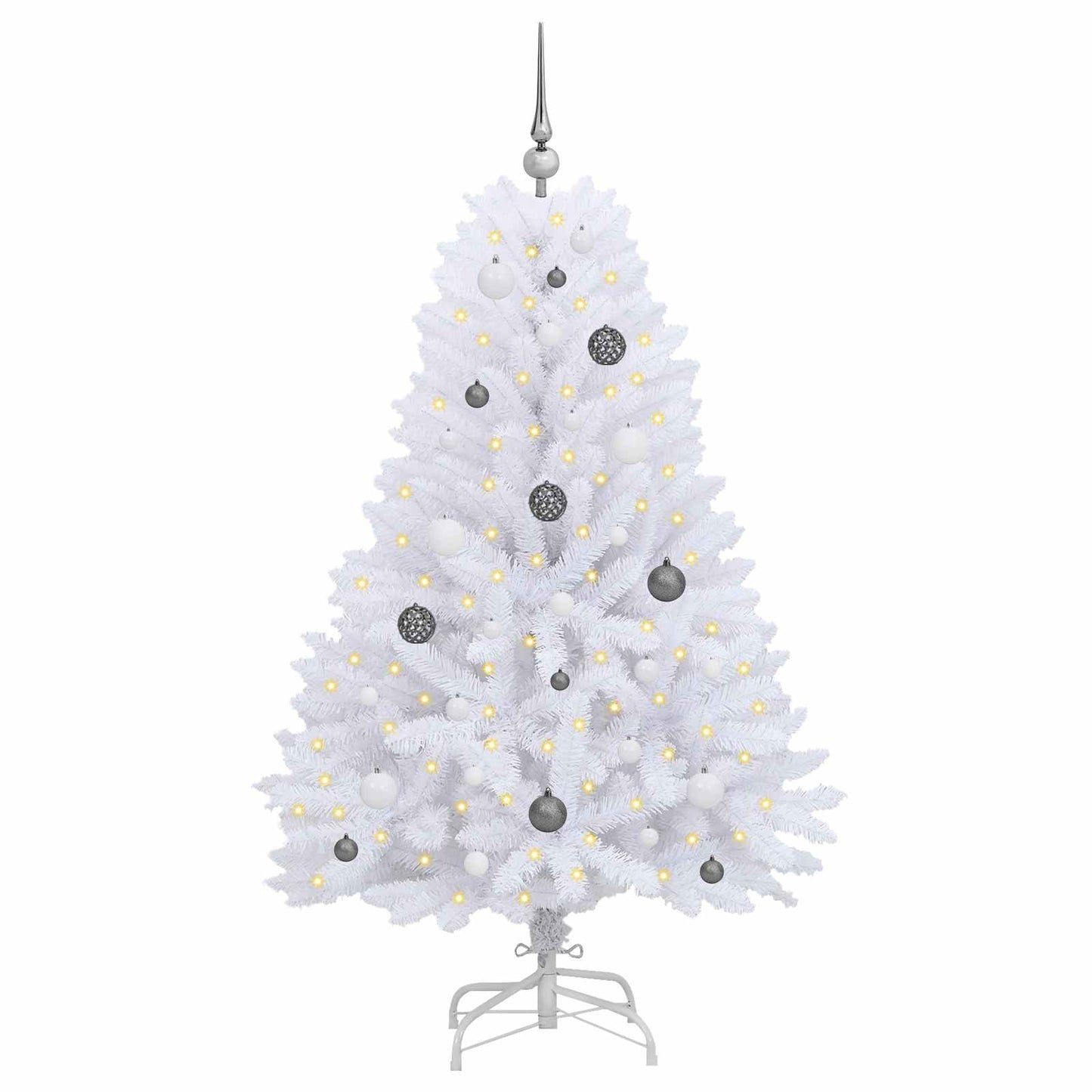 Albero di Natale artificiale Bianco 80 x 80 x 150 cm | homemem39