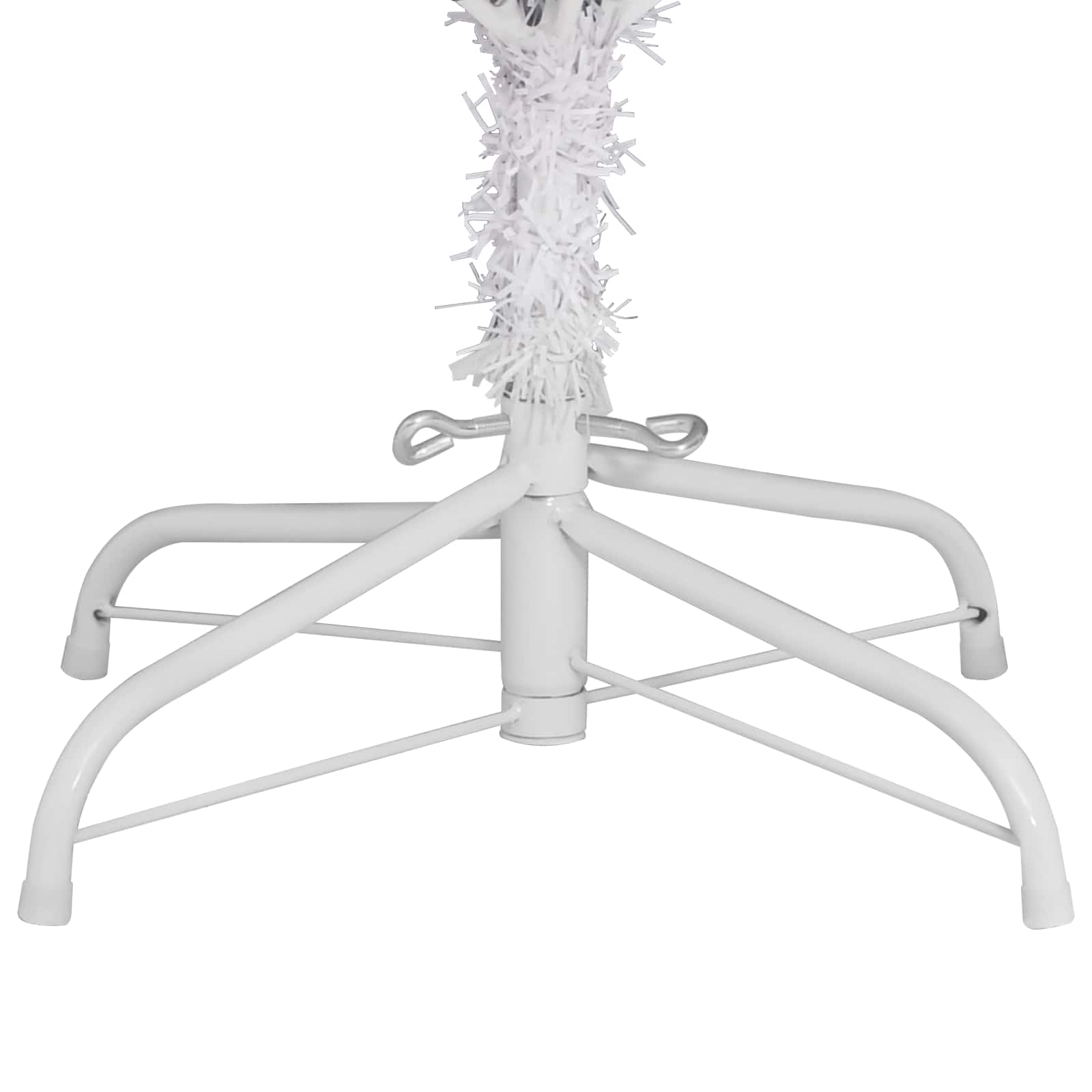 Albero di Natale artificiale Bianco 180 cm PVC e Metallo | homemem39