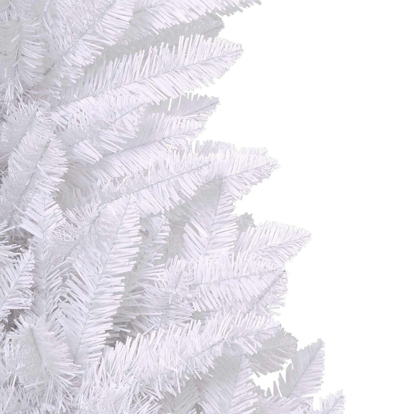 Albero di Natale artificiale Bianco 180 cm PVC e Metallo | homemem39
