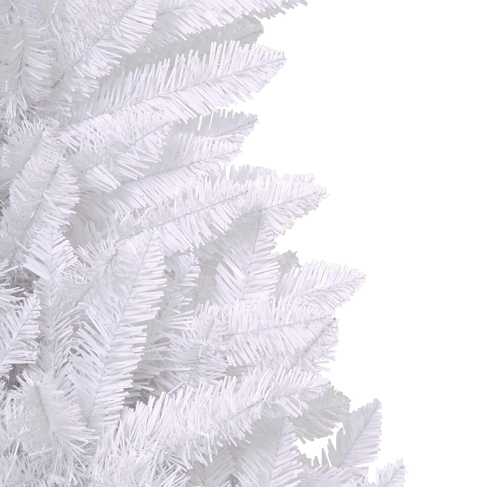 Albero di Natale artificiale Bianco 210 cm PVC e Metallo | homemem39