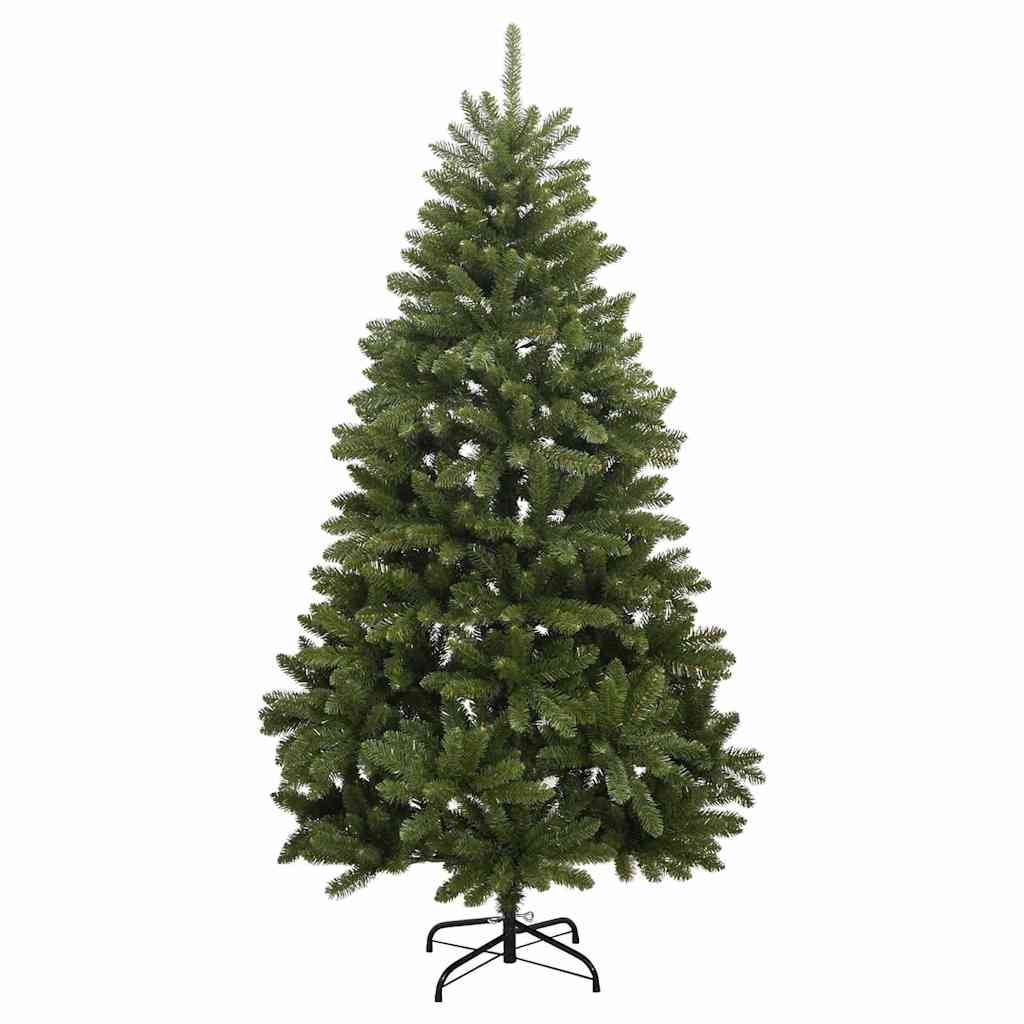 Albero Natale Incernierato con 300 LED e Palline 180 cm