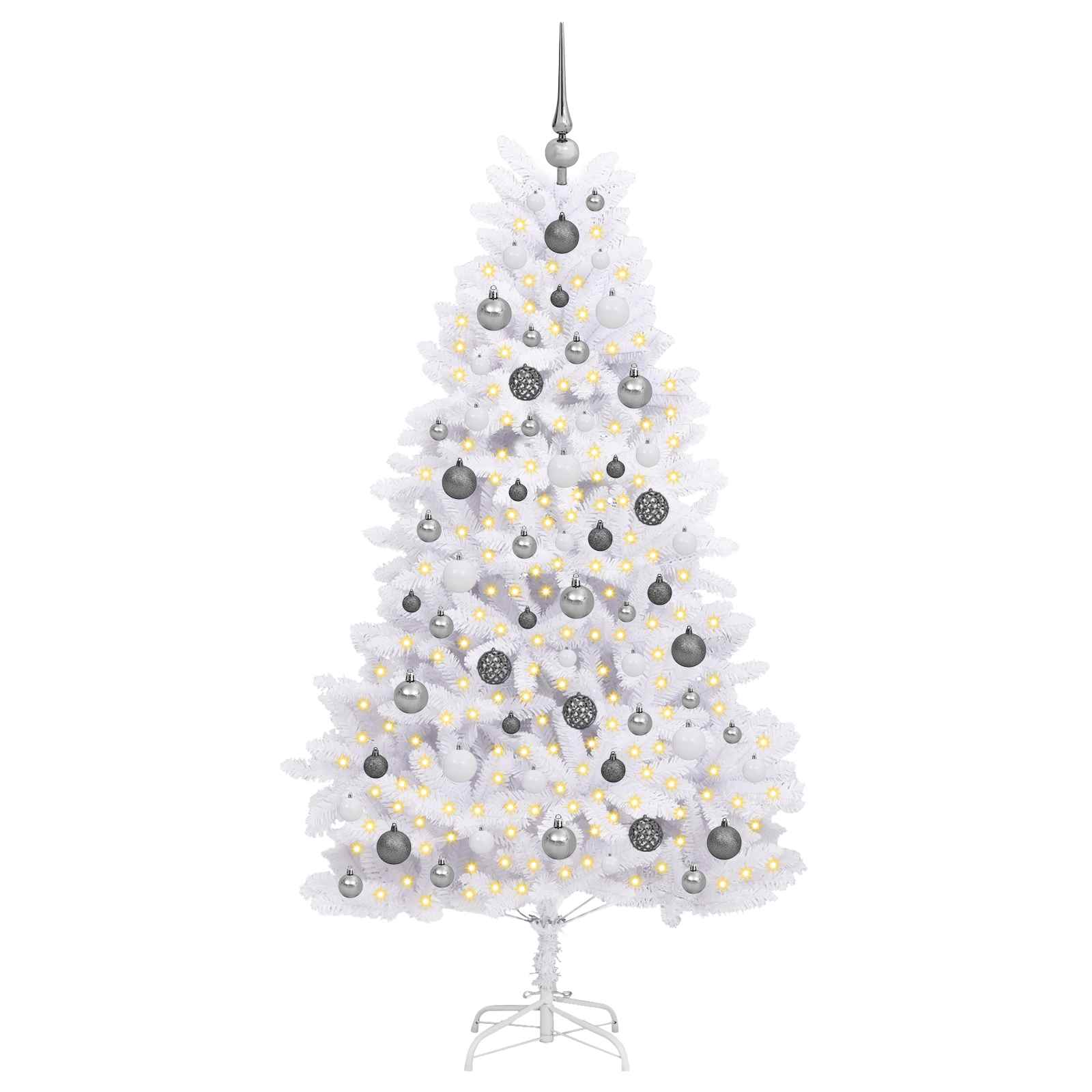 Albero di Natale artificiale Bianco 90 x 90 x 180 cm | homemem39