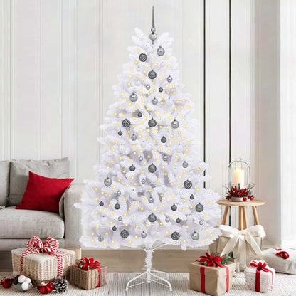 Albero di Natale artificiale Bianco 106 x 106 x 210 cm | homemem39