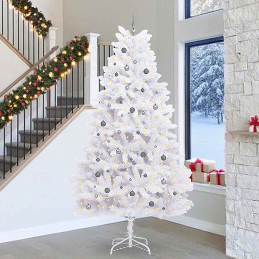 Albero di Natale artificiale Bianco 138 x 138 x 300 cm | homemem39