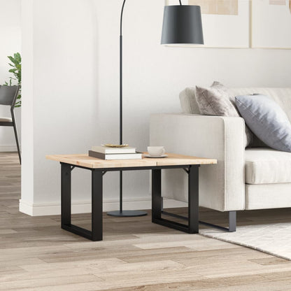 Telaio Gambe a O per Tavolino da Salotto 60x50x38 cm in Acciaio