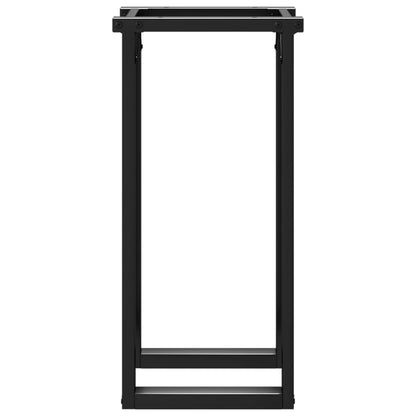 Telaio Gambe a O per Tavolo da Pranzo 40x40x73 cm in Acciaio