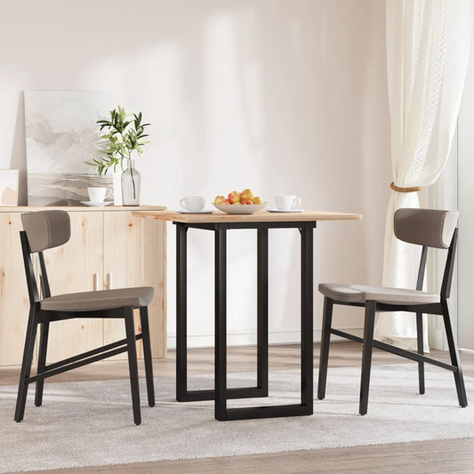 Telaio Gambe a O per Tavolo da Pranzo 50x40x73 cm in Acciaio