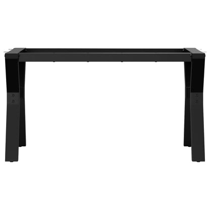 Telaio Gambe a Y per Tavolino da Salotto 80x40x43 cm in Acciaio