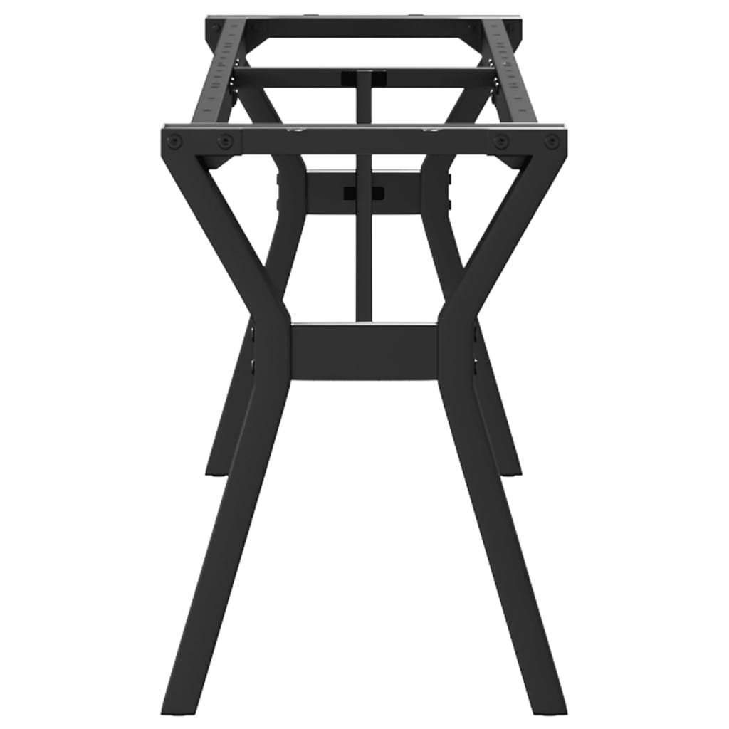 Telaio Gambe a Y per Tavolino da Salotto 140x30x43cm in Acciaio - homemem39