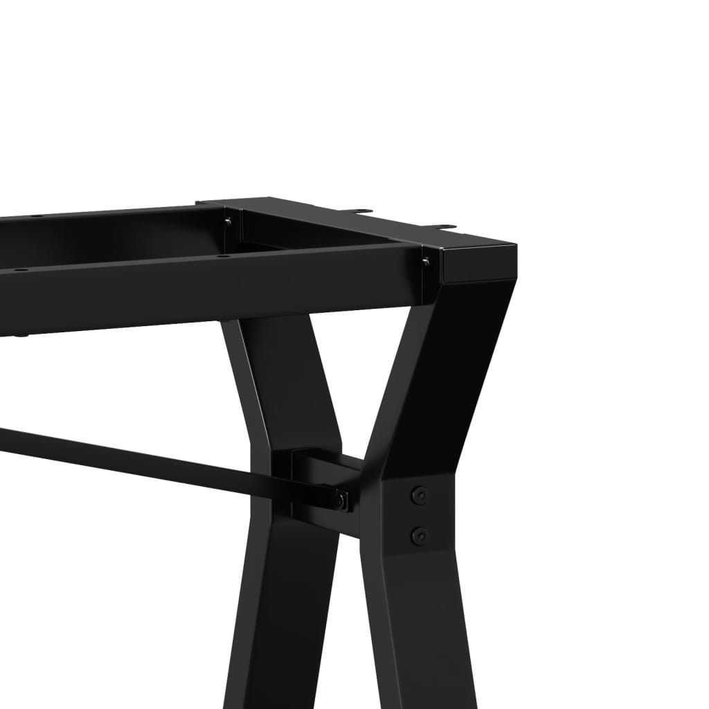 Telaio Gambe a Y per Tavolino da Salotto 140x30x43cm in Acciaio - homemem39