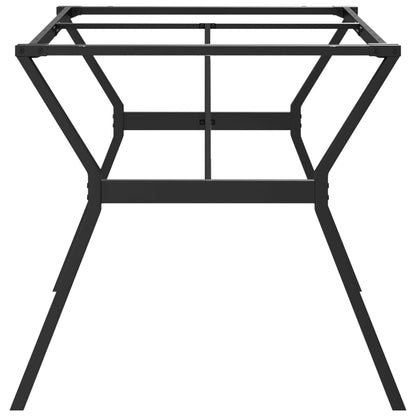 Telaio Gambe a Y per Tavolo da Pranzo 160x80x73 cm in Acciaio - homemem39