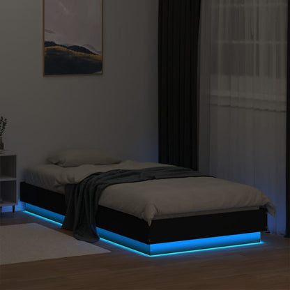 Giroletto con LED Nero 100x200 cm - homemem39