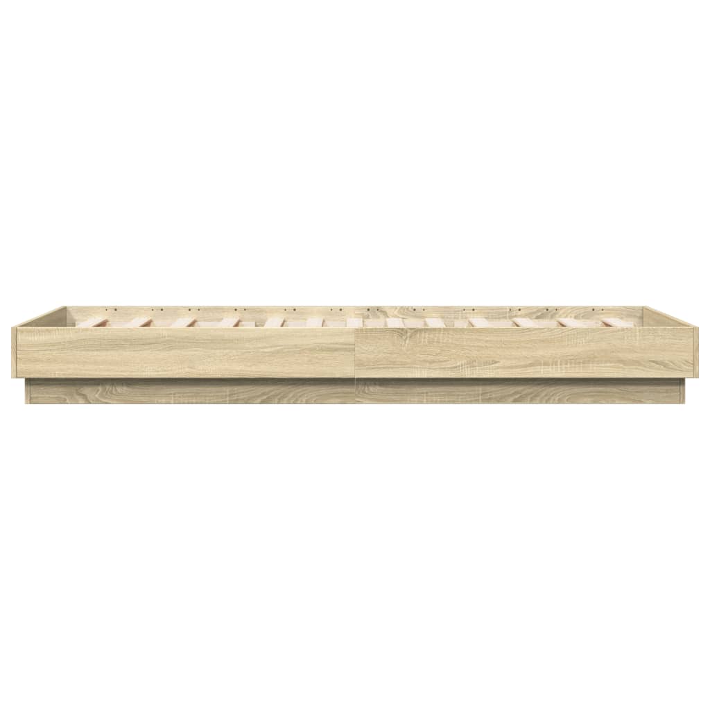 Giroletto con LED Rovere Sonoma 100x200 cm | homemem39