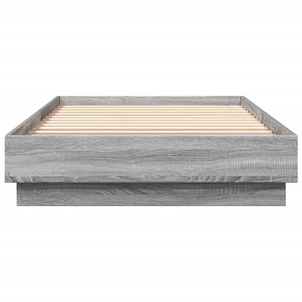 Giroletto con LED Grigio Sonoma 100x200 cm | homemem39