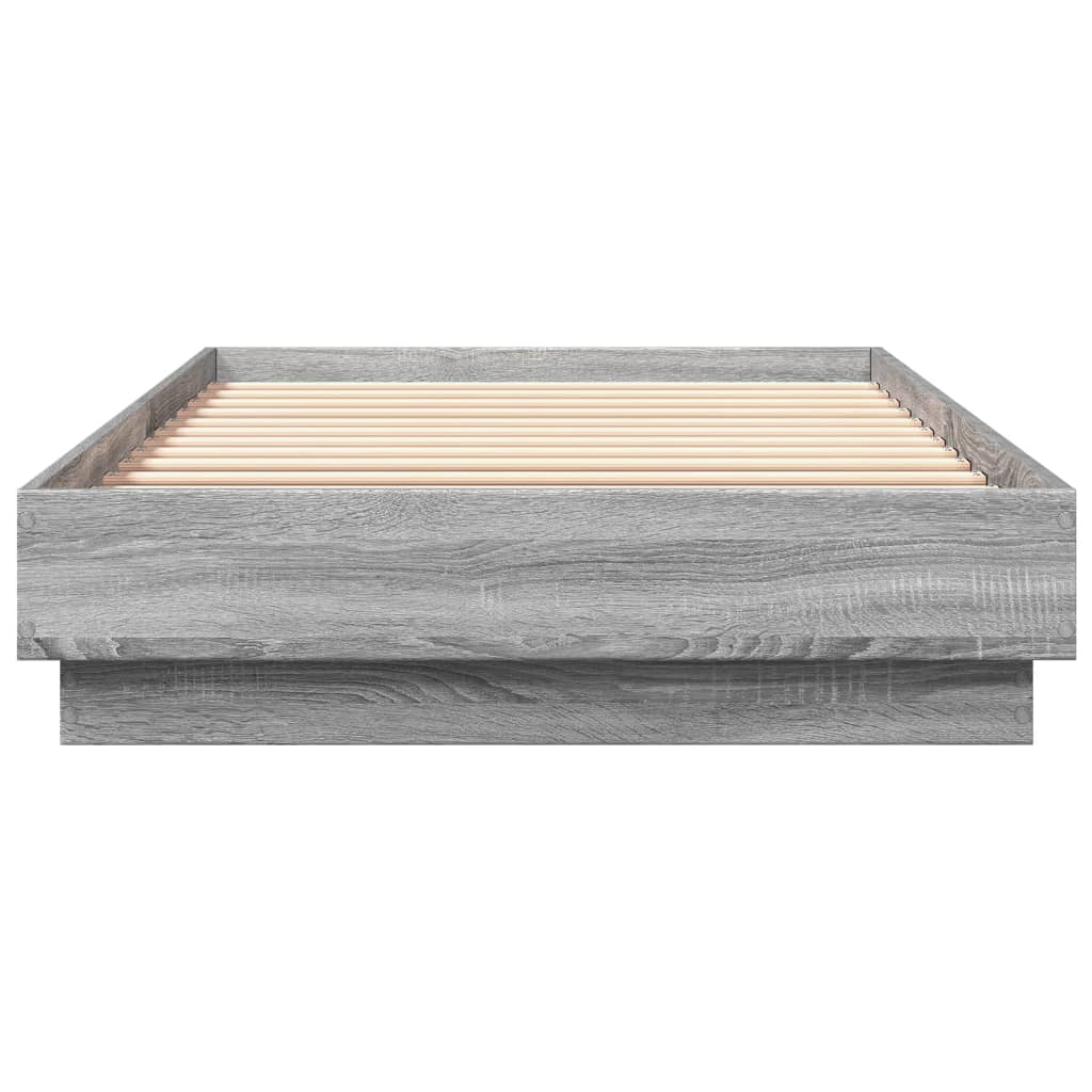 Giroletto con LED Grigio Sonoma 90x200 cm | homemem39