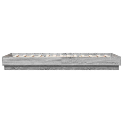 Giroletto con LED Grigio Sonoma 90x200 cm | homemem39