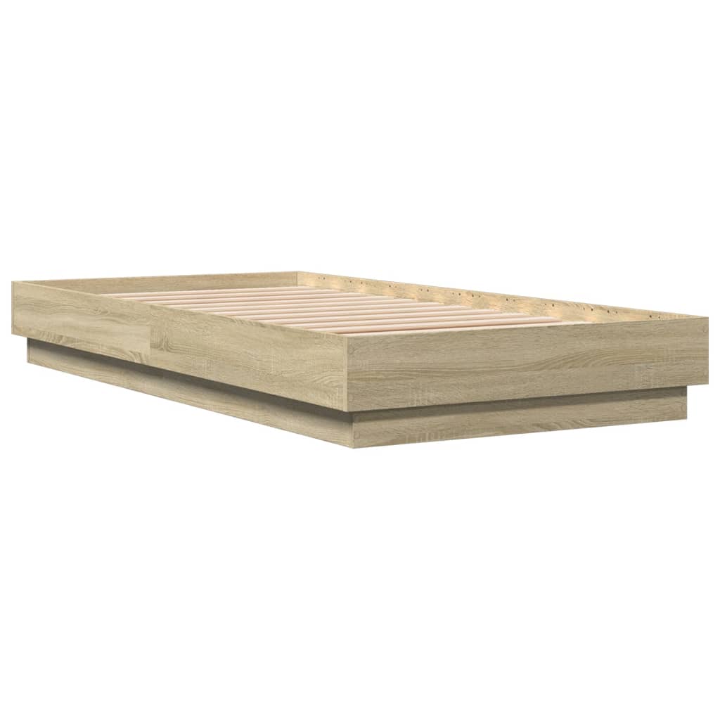 Giroletto con LED Rovere Sonoma 90x190 cm | homemem39