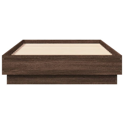 Giroletto con LED Rovere Marrone 90x190 cm | homemem39