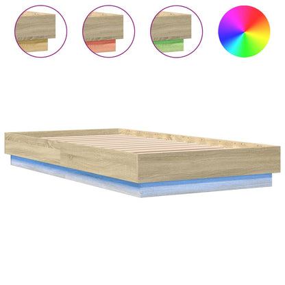 Giroletto con LED Rovere Sonoma 75x190 cm | homemem39