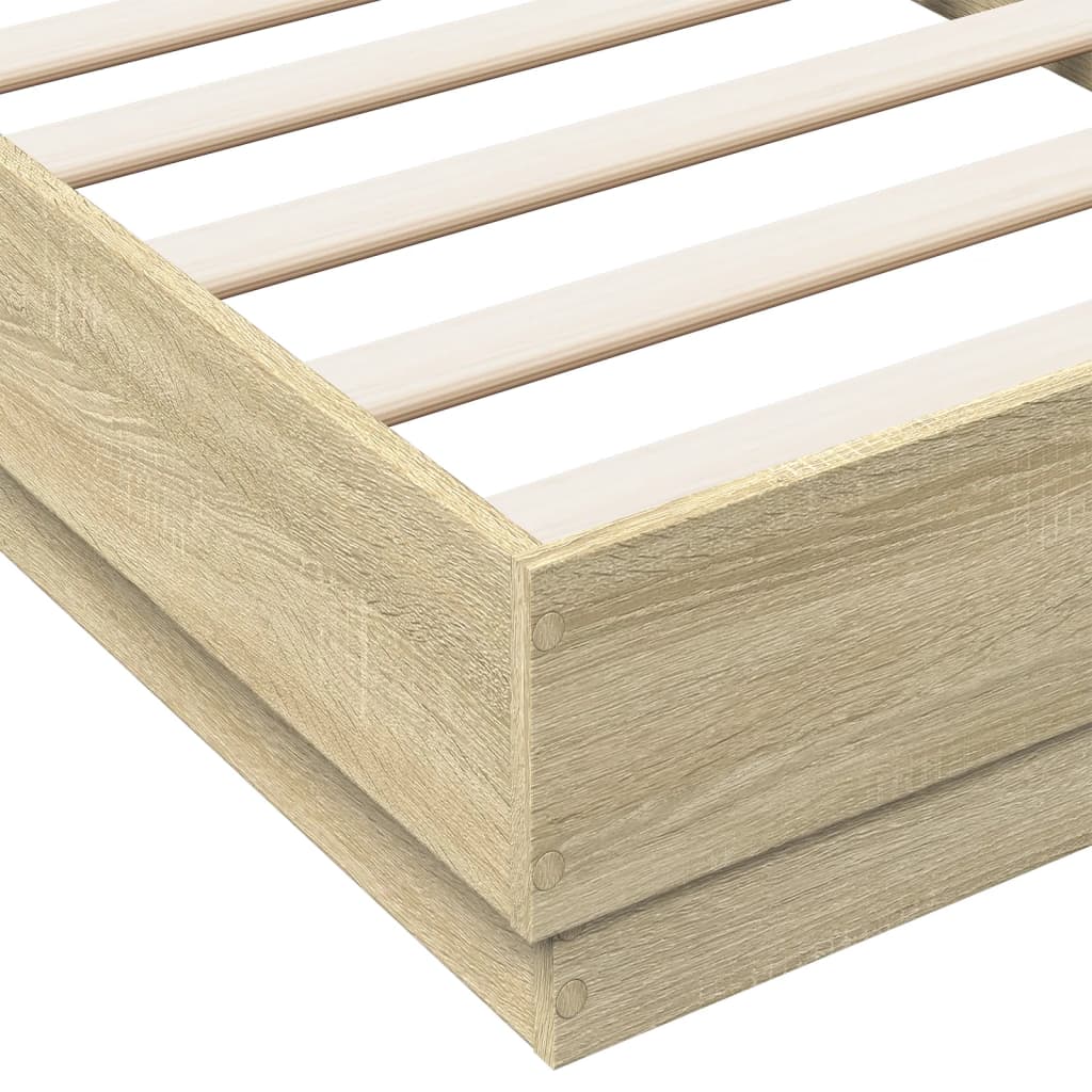 Giroletto con LED Rovere Sonoma 75x190 cm | homemem39