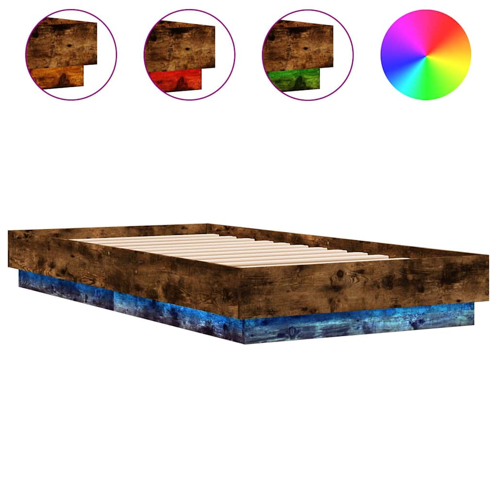 Giroletto con LED Rovere Fumo 75x190 cm | homemem39