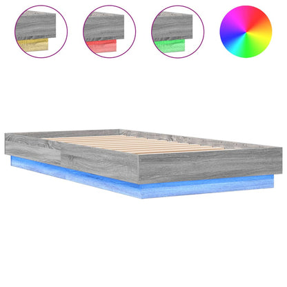 Giroletto con LED Grigio Sonoma 75x190 cm | homemem39